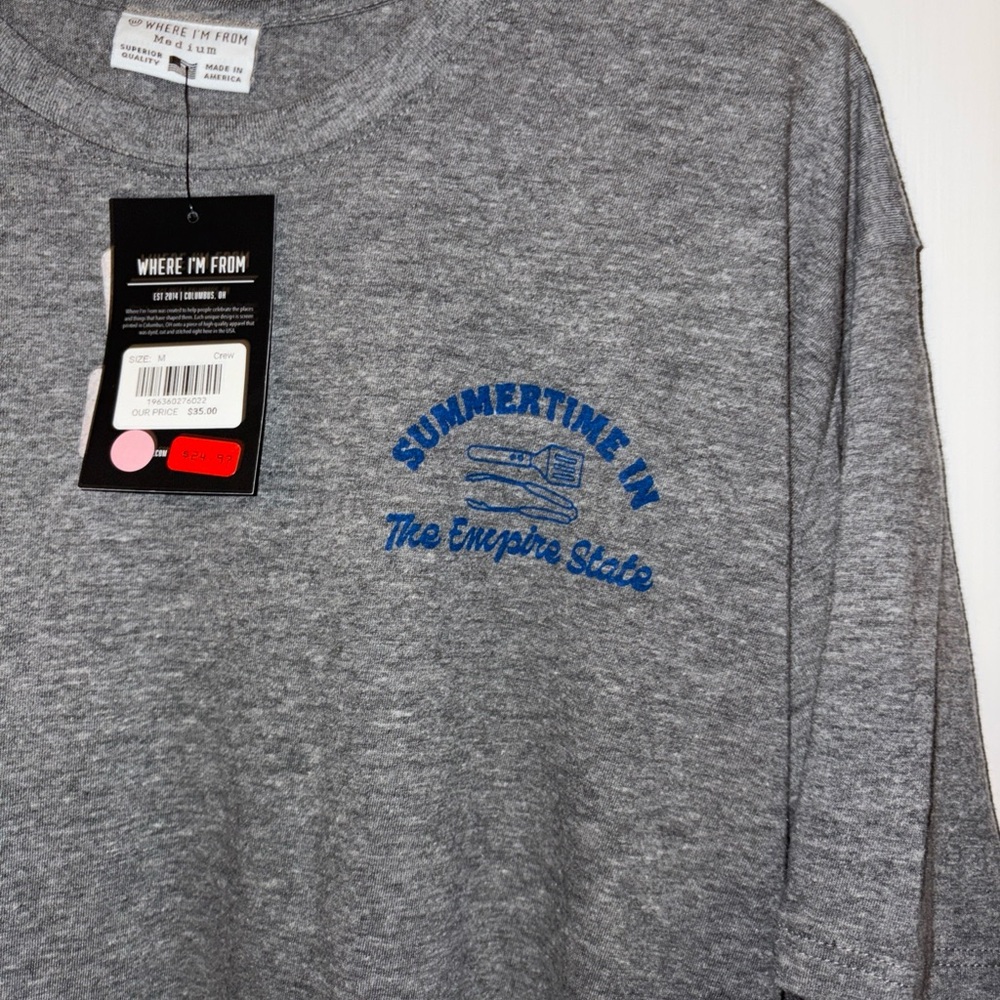 Gray Short Sleeve Tee